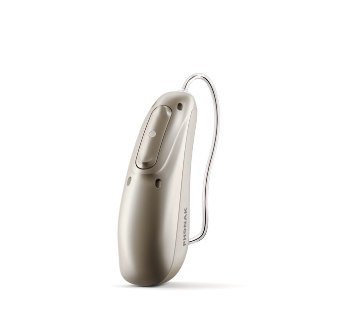 Phonak Audéo life hoortoestel met witte achtergrond